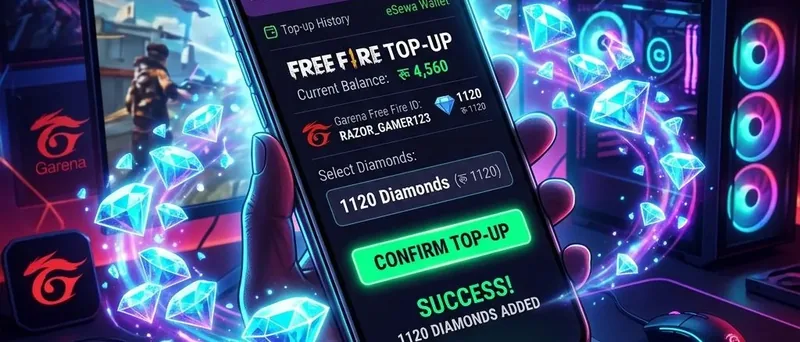 How to Buy Free Fire Diamonds in Nepal via eSewa & Khalti: A Step-by-Step Guide