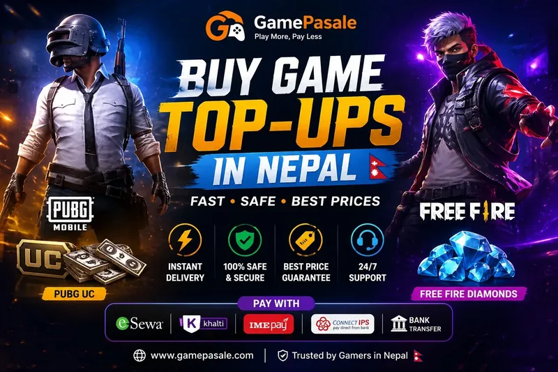 Buy Game Top-Ups in Nepal: Safe, Clear & Support-Ready (2026 Guide)