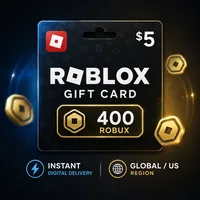 $5 Roblox Gift Card (400 Robux)